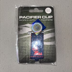 NCAA Apparel Pacifier Clip Ole Miss Collegiate Licensed Product New Mississippi